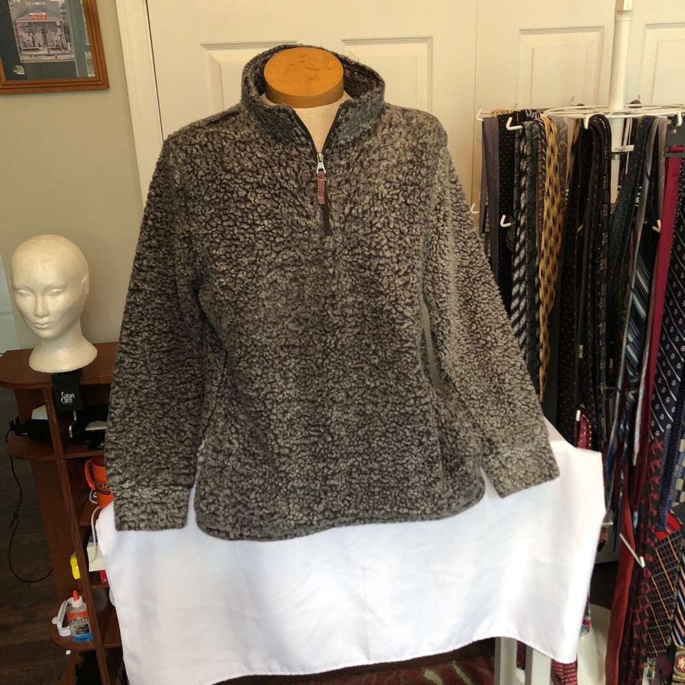 Weatherproof Vintage Gray Fleece Jacket